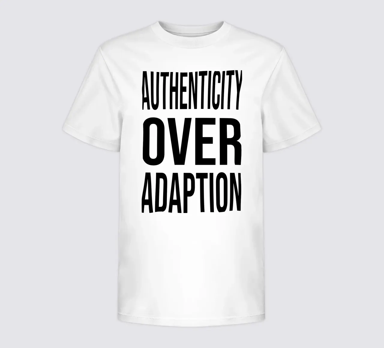 OVER Series- authenticity over adaption (5 colors) t-shirt bambini da OVER SERIES