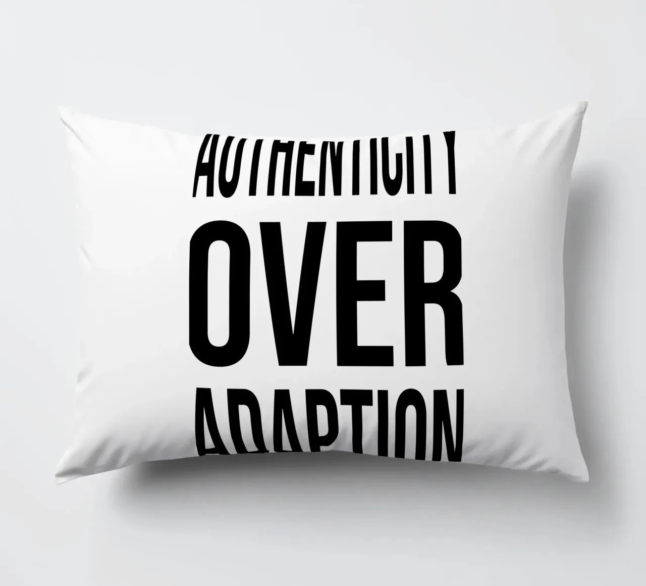 OVER Series- bold letters, brave values (5 colors) cuscino da OVER SERIES