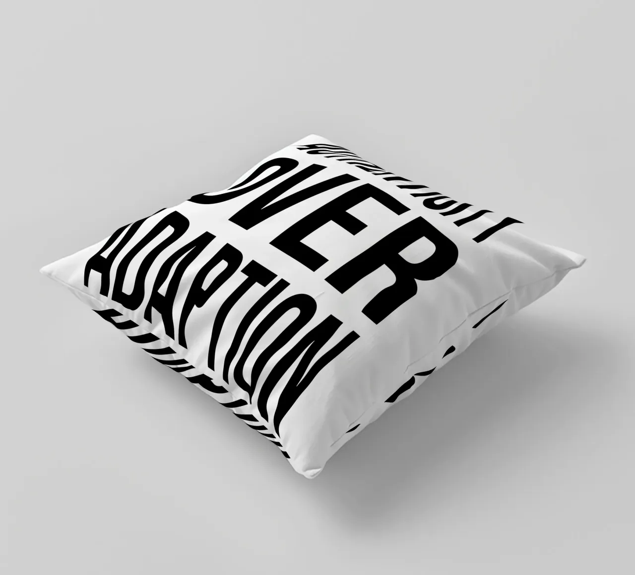 OVER Series- bold letters, brave values (5 colors) cuscino da OVER SERIES