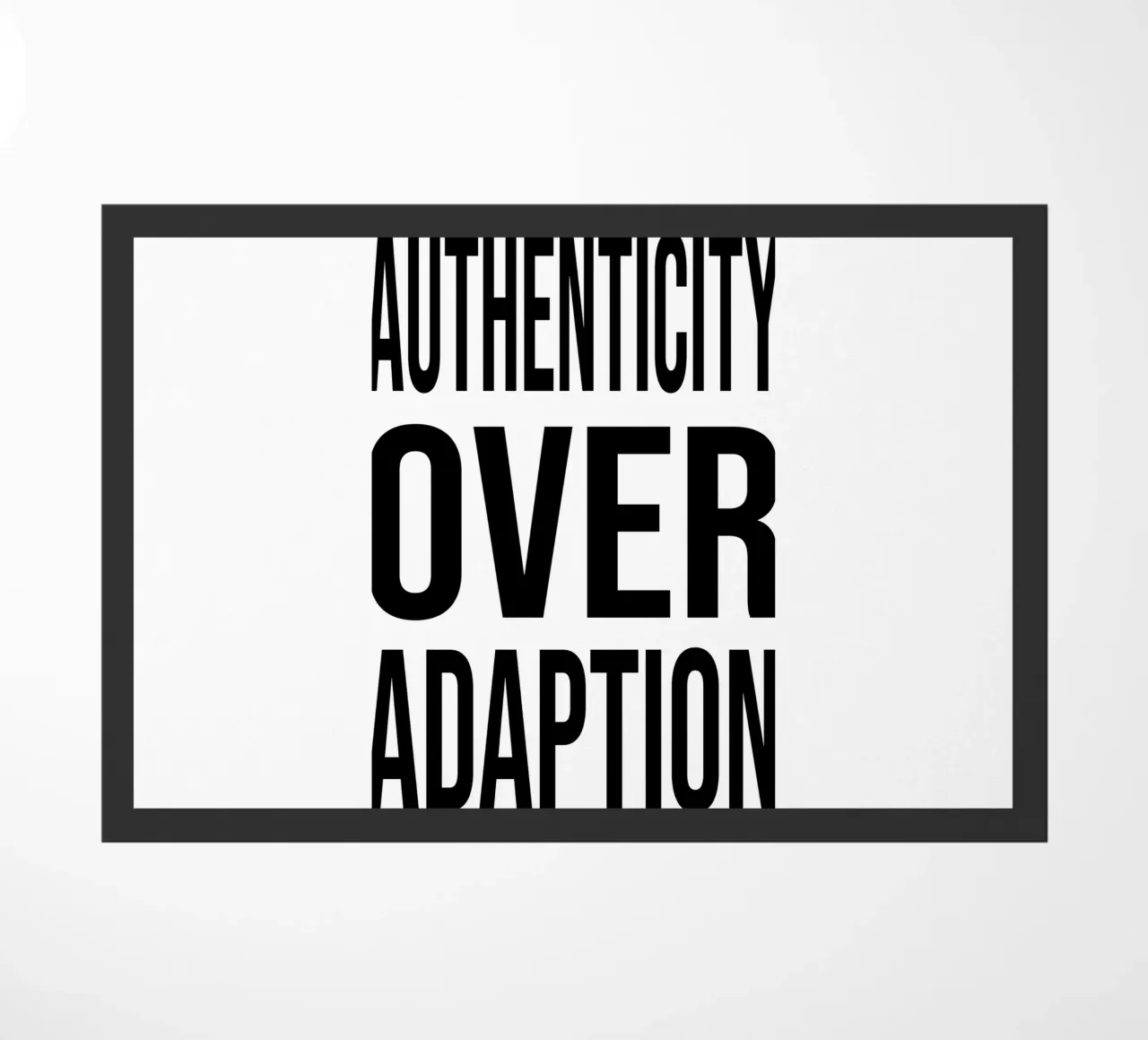OVER Series- bold letters, brave values (5 colors) zerbino da OVER SERIES