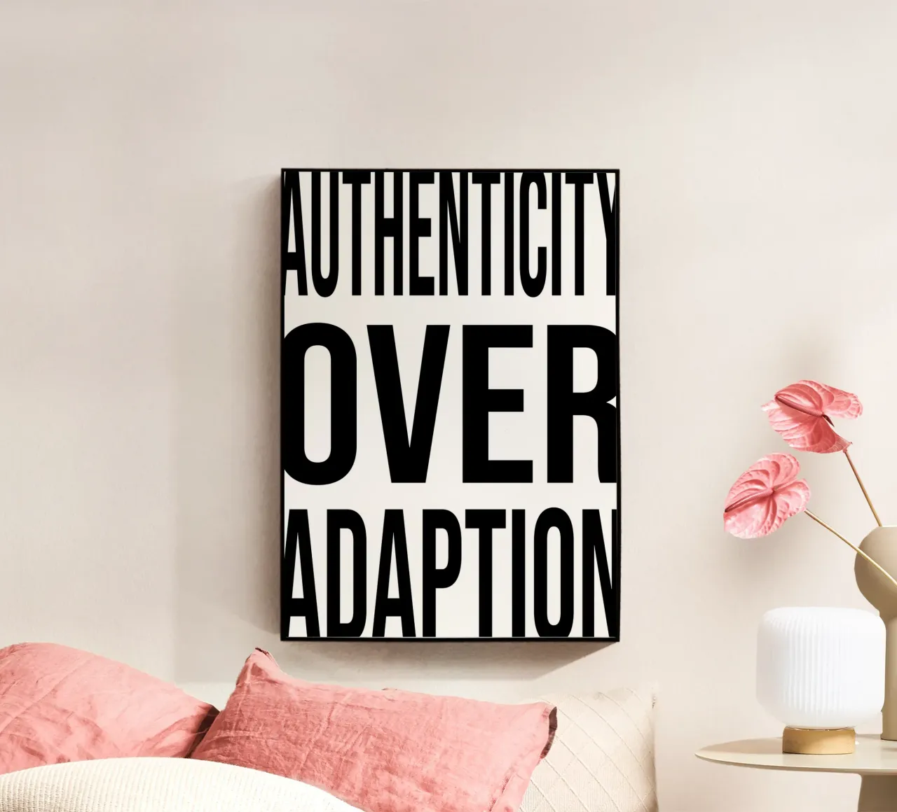 OVER Series- bold letters, brave values (5 colors) plexiglass da OVER SERIES