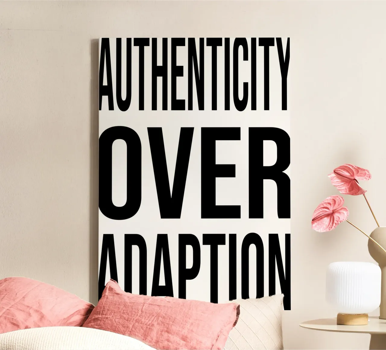 OVER Series- bold letters, brave values (5 colors) tela da OVER SERIES