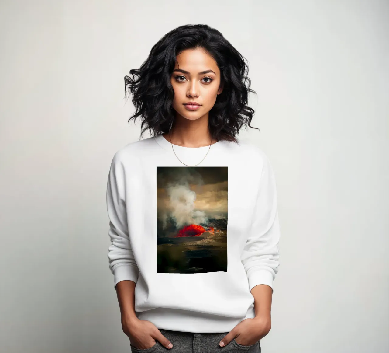 vulcano felpa da Earthly Visions