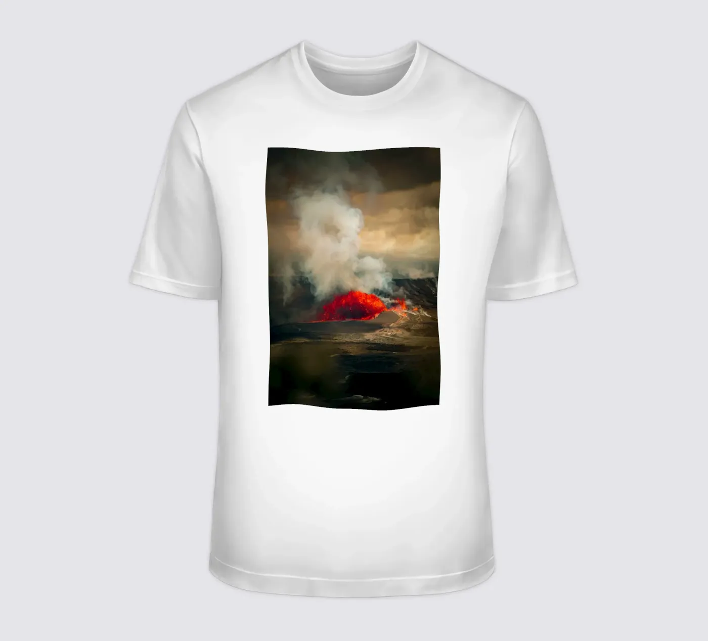 vulcano t-shirt da Earthly Visions