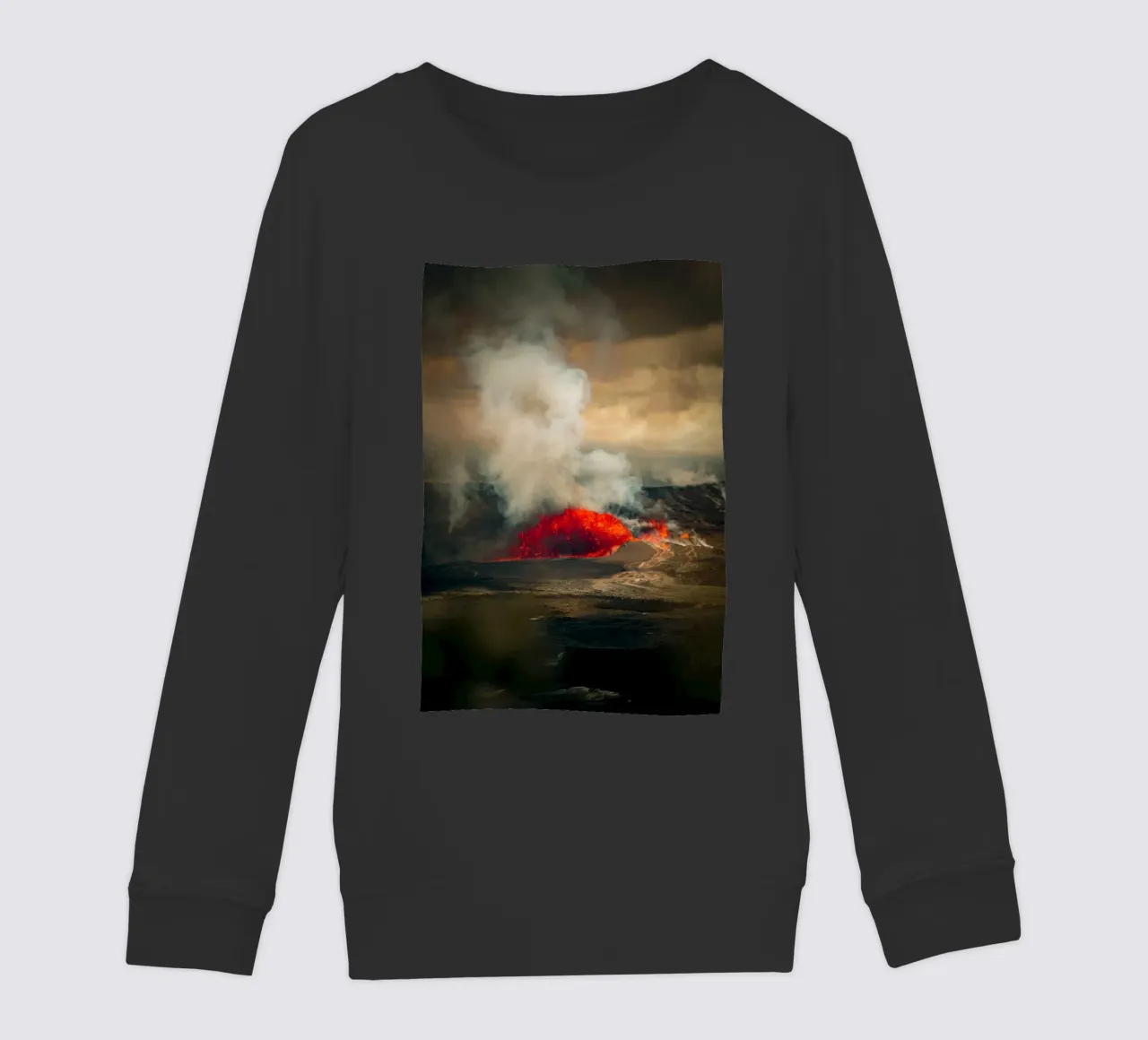 vulcano felpa bambino da Earthly Visions