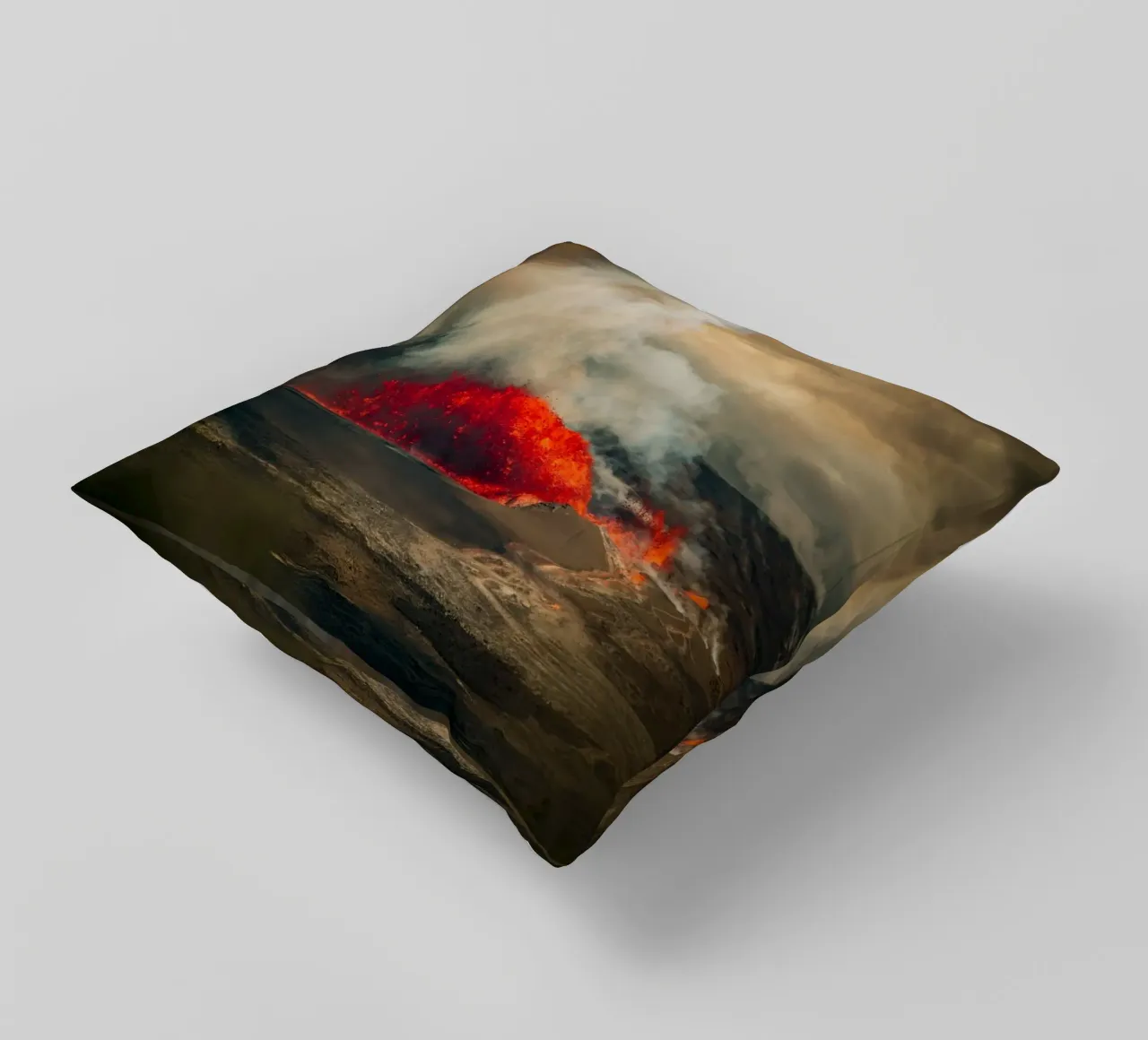 vulcano cuscino da Earthly Visions