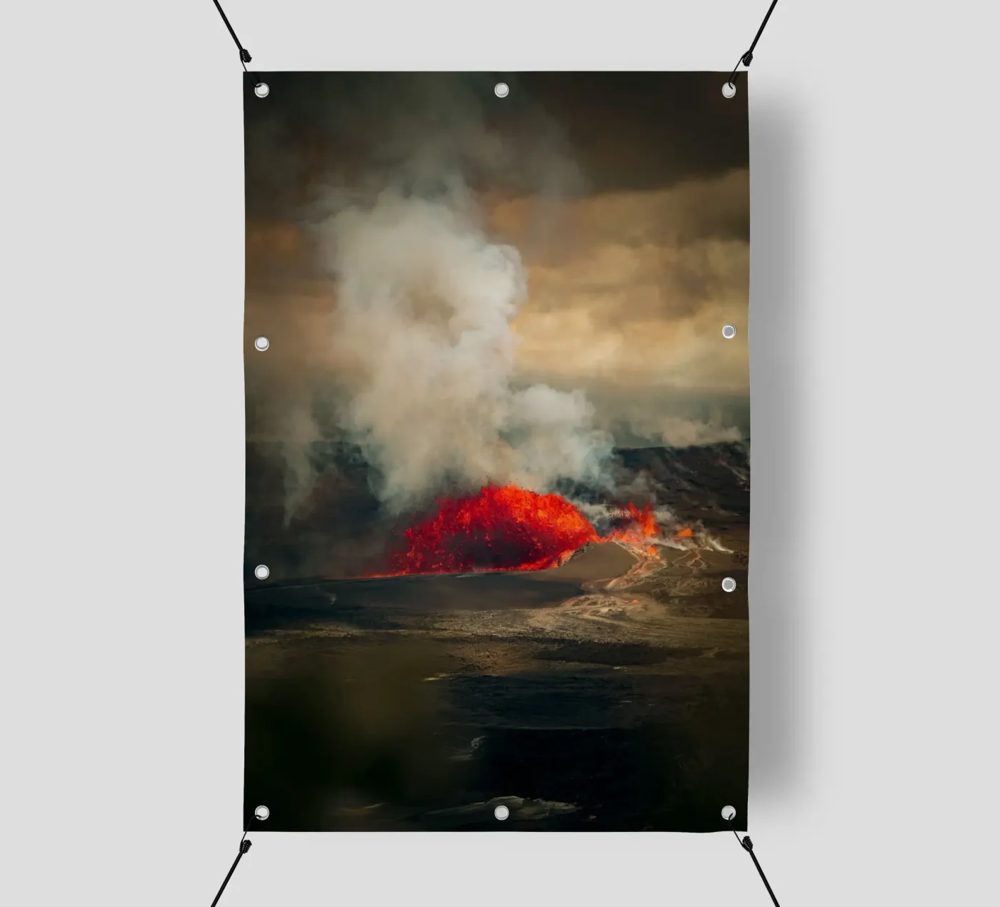 Vulkan PVC Plane von Earthly Visions