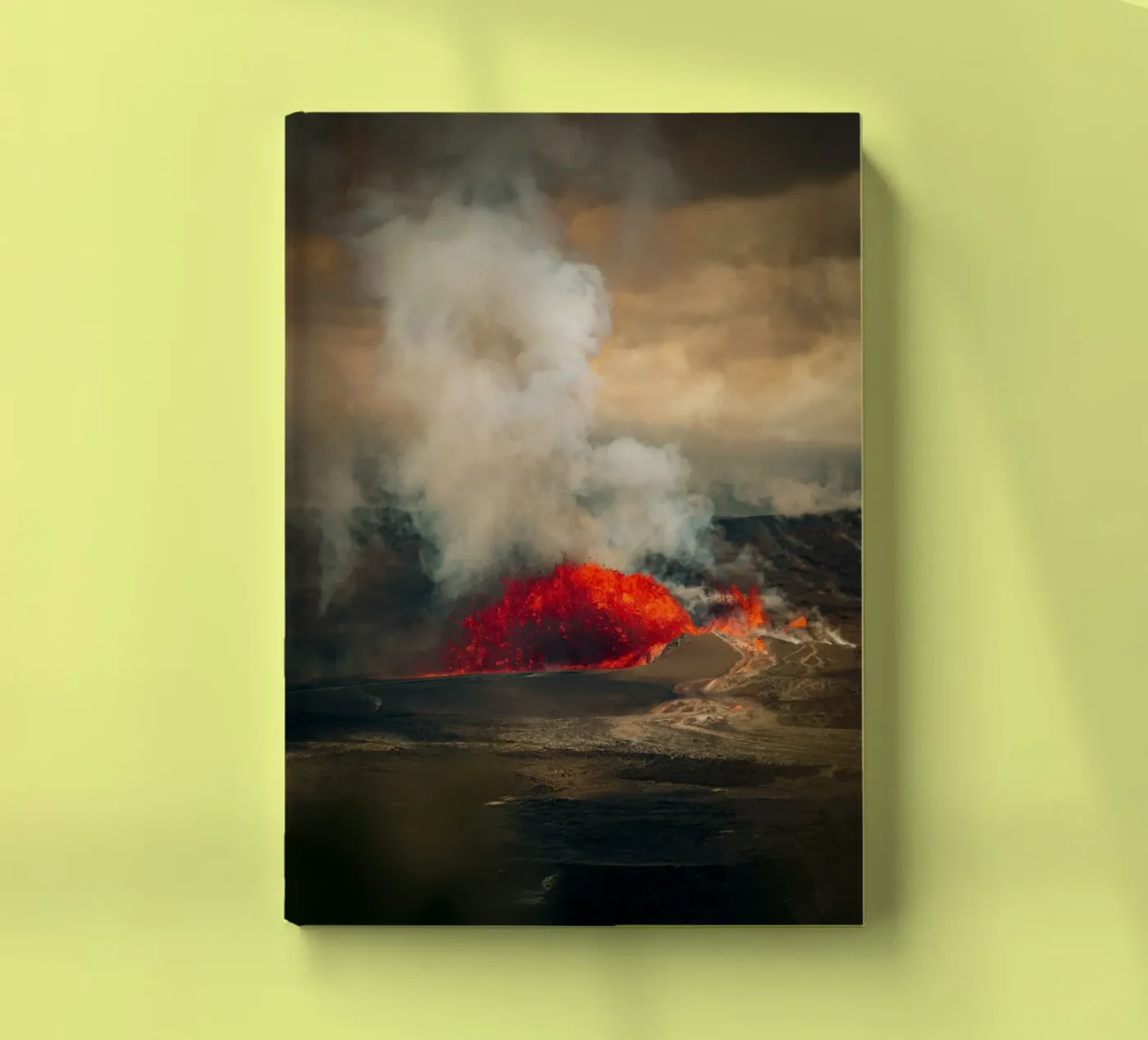volcano notebook by Earthly Visions