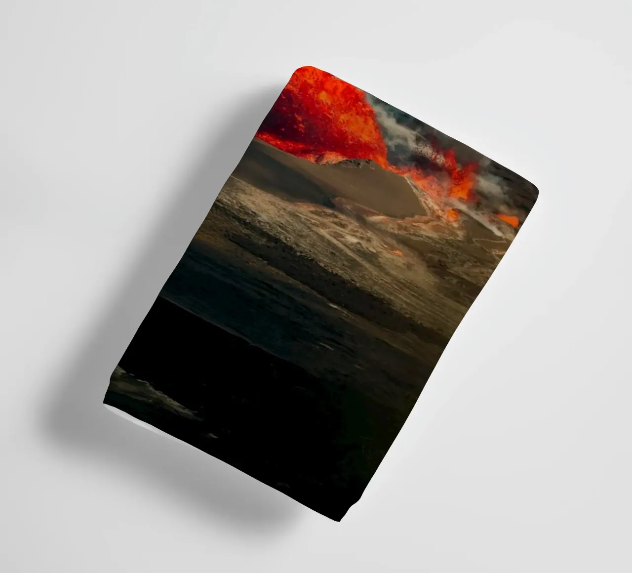 volcano towel by Earthly Visions
