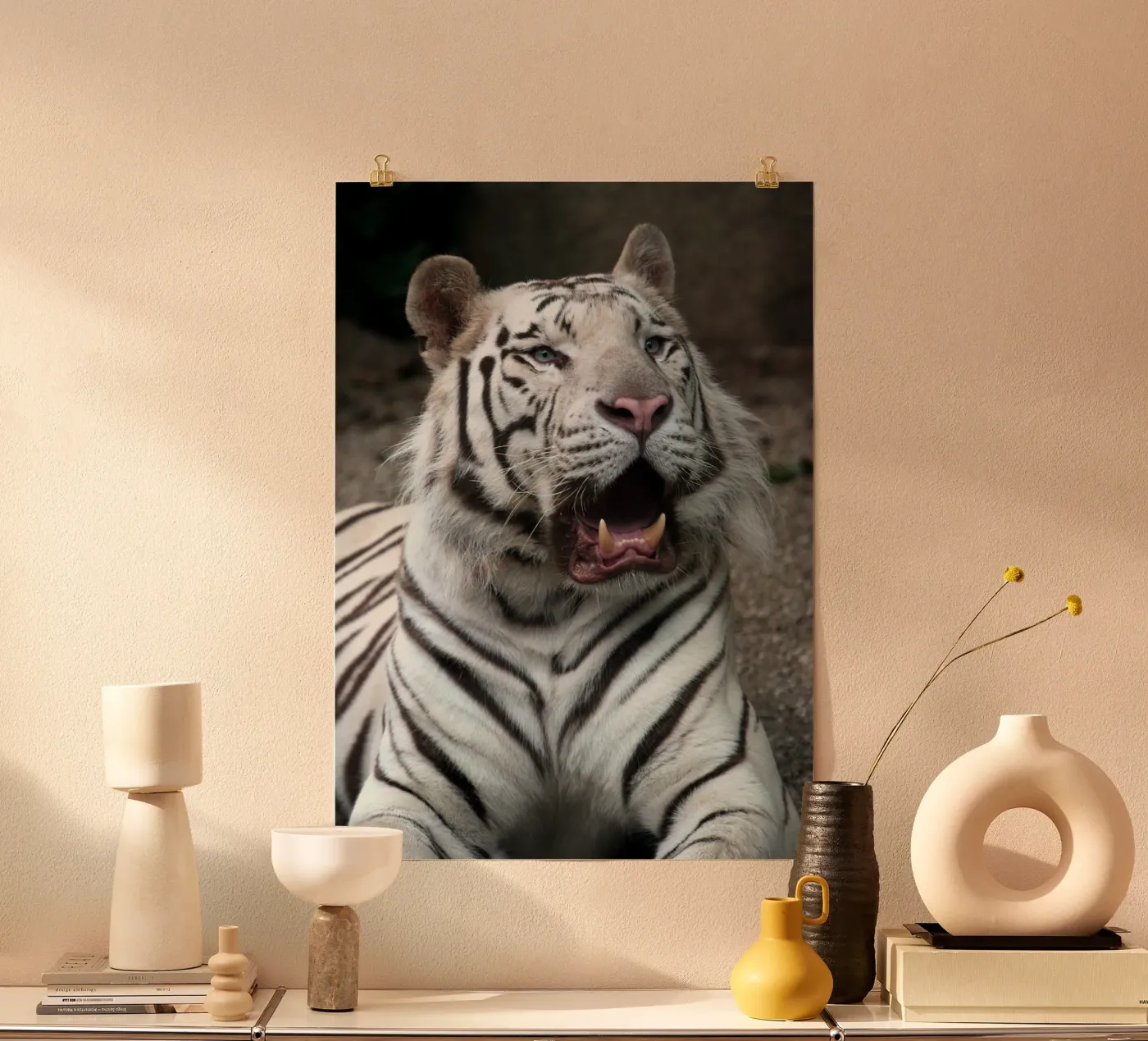 White Tiger poster by nabakumov