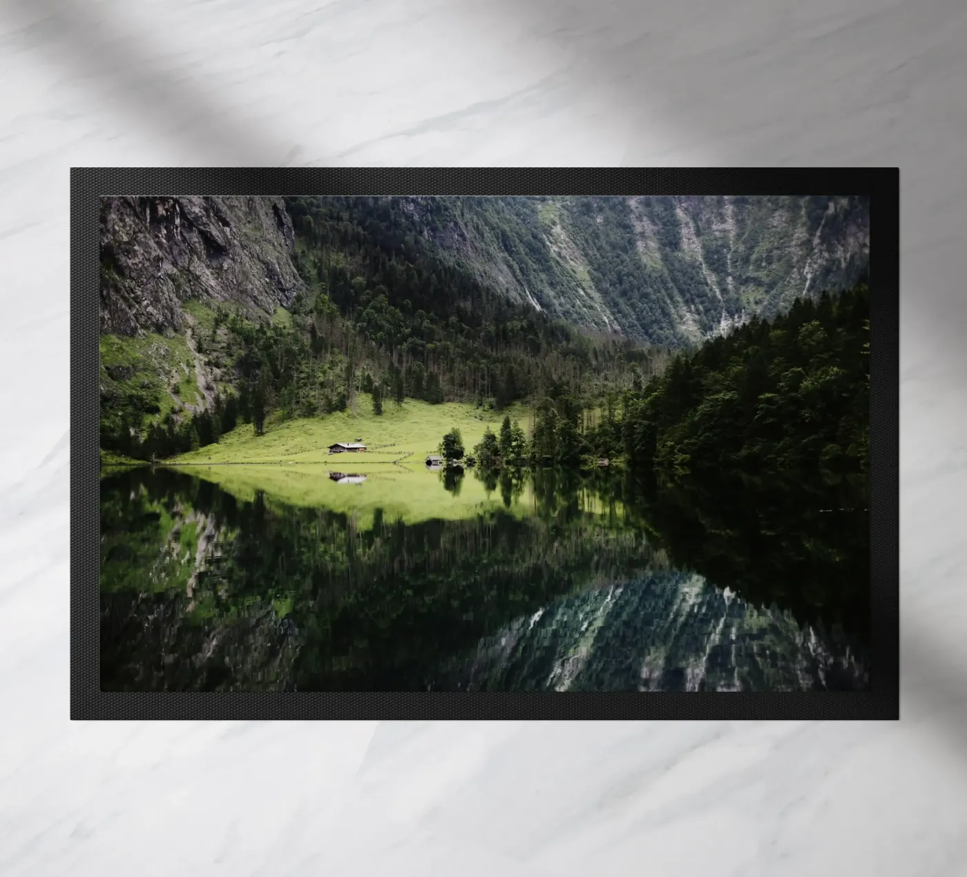 Reflection at Königssee zerbino da fotokunst