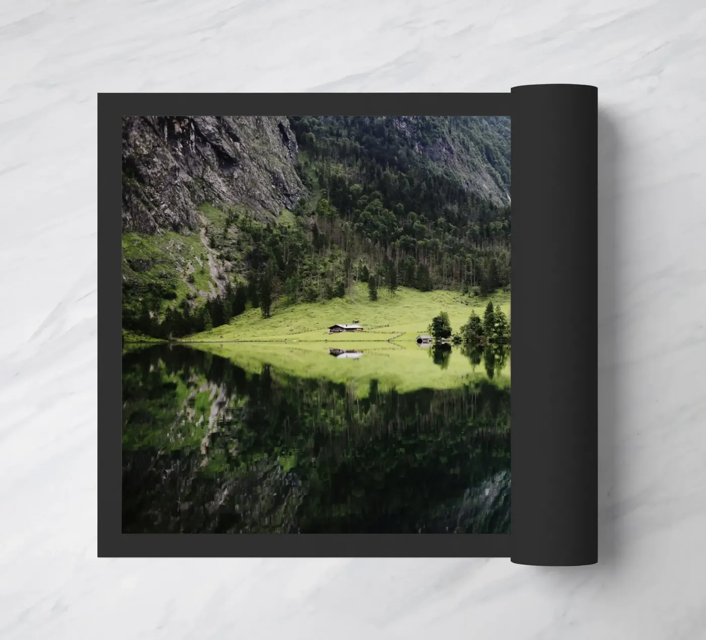 Reflection at Königssee zerbino da fotokunst