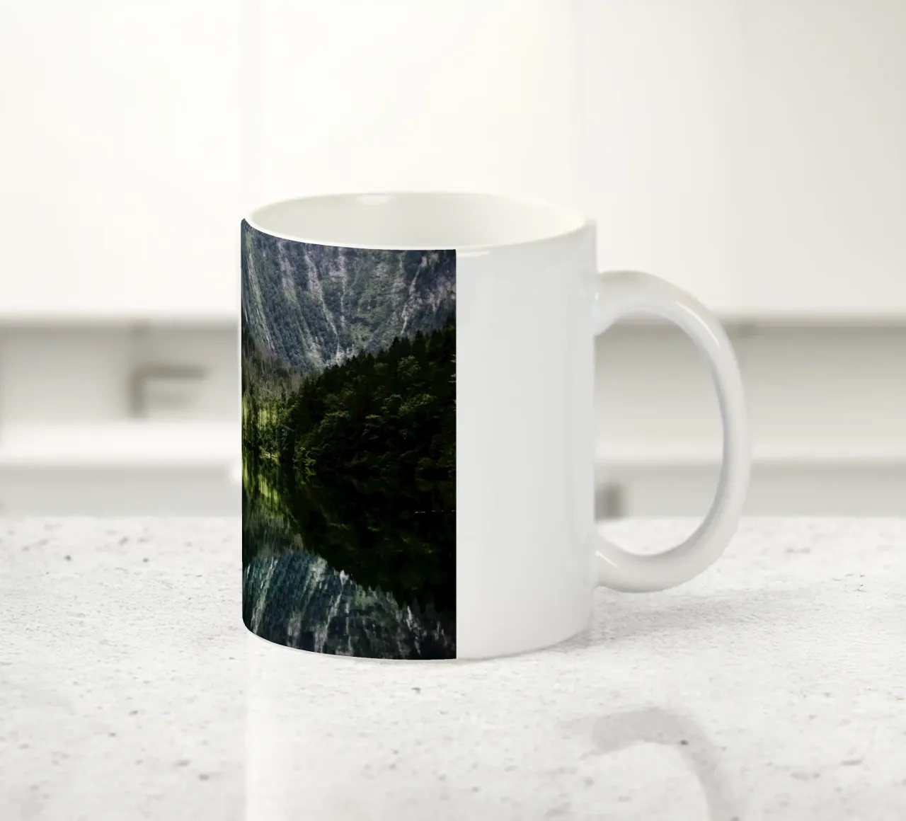 Riflessione sul Königssee tazza in ceramica da Simon Koy