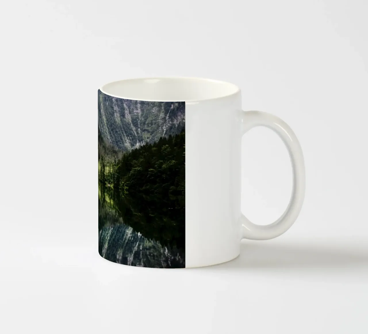 Riflessione sul Königssee tazza in ceramica da Simon Koy