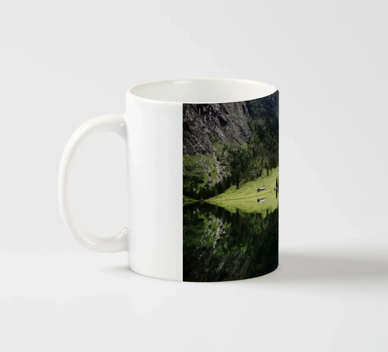 Riflessione sul Königssee tazza in ceramica da Simon Koy