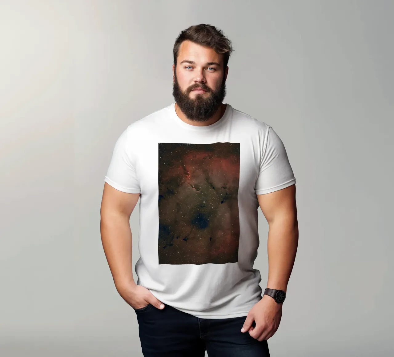 la Via Lattea t-shirt da Earthly Visions
