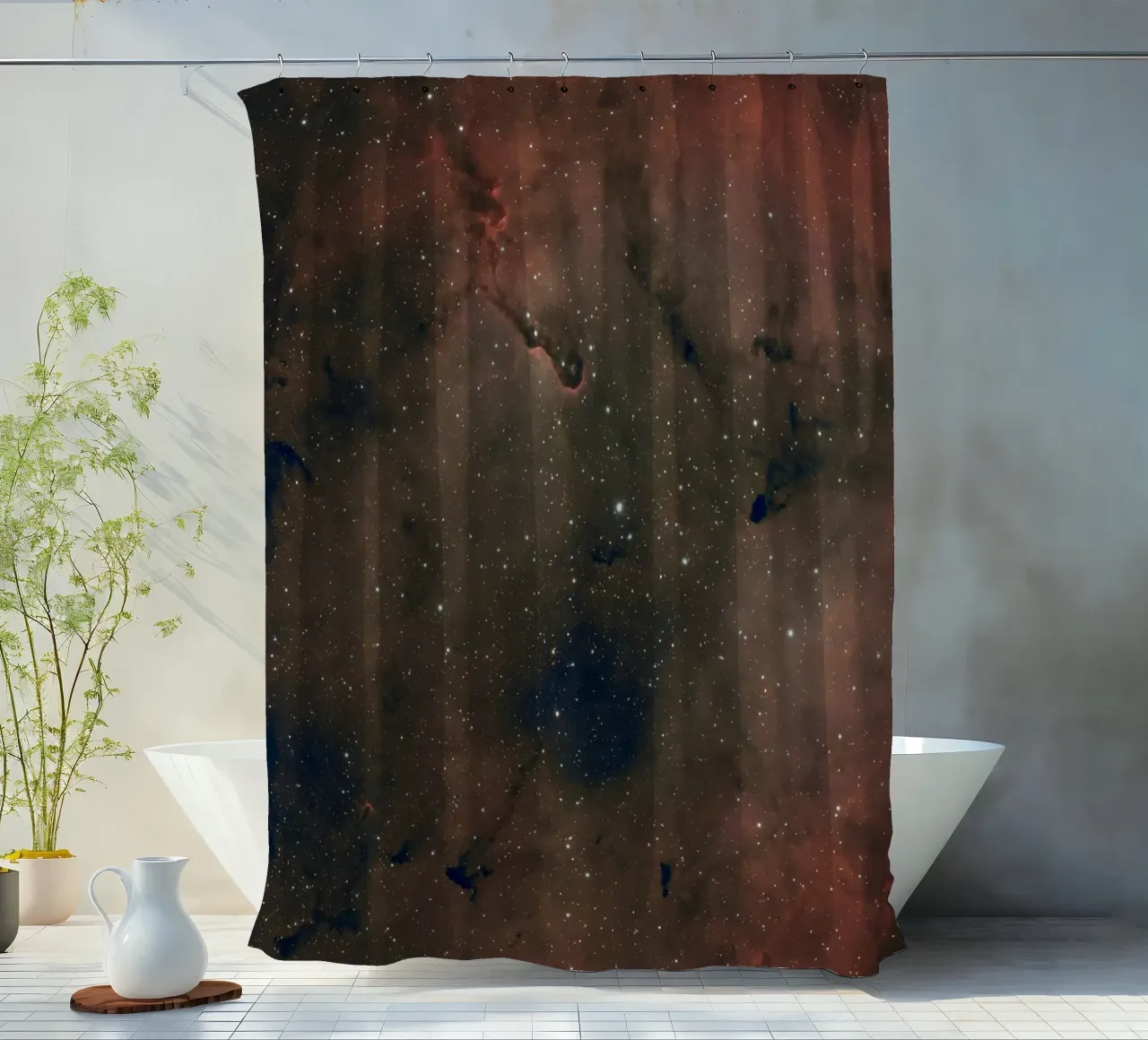 la Via Lattea tenda da doccia da Earthly Visions