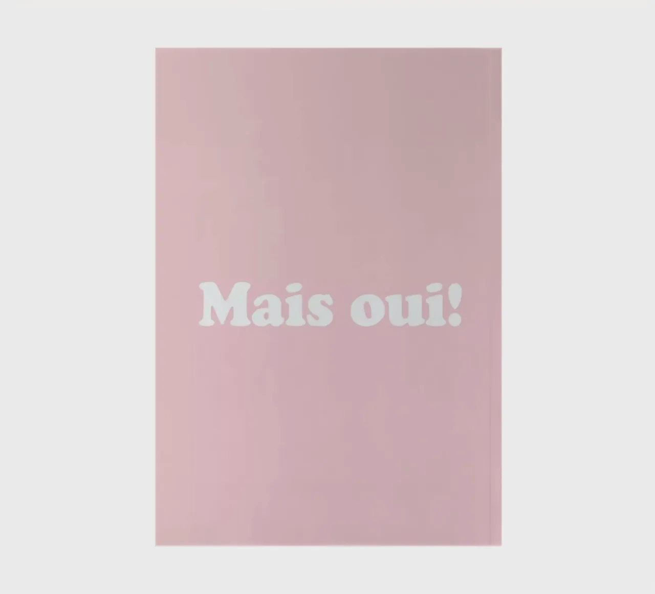 Mais Oui! notebook by Studio One