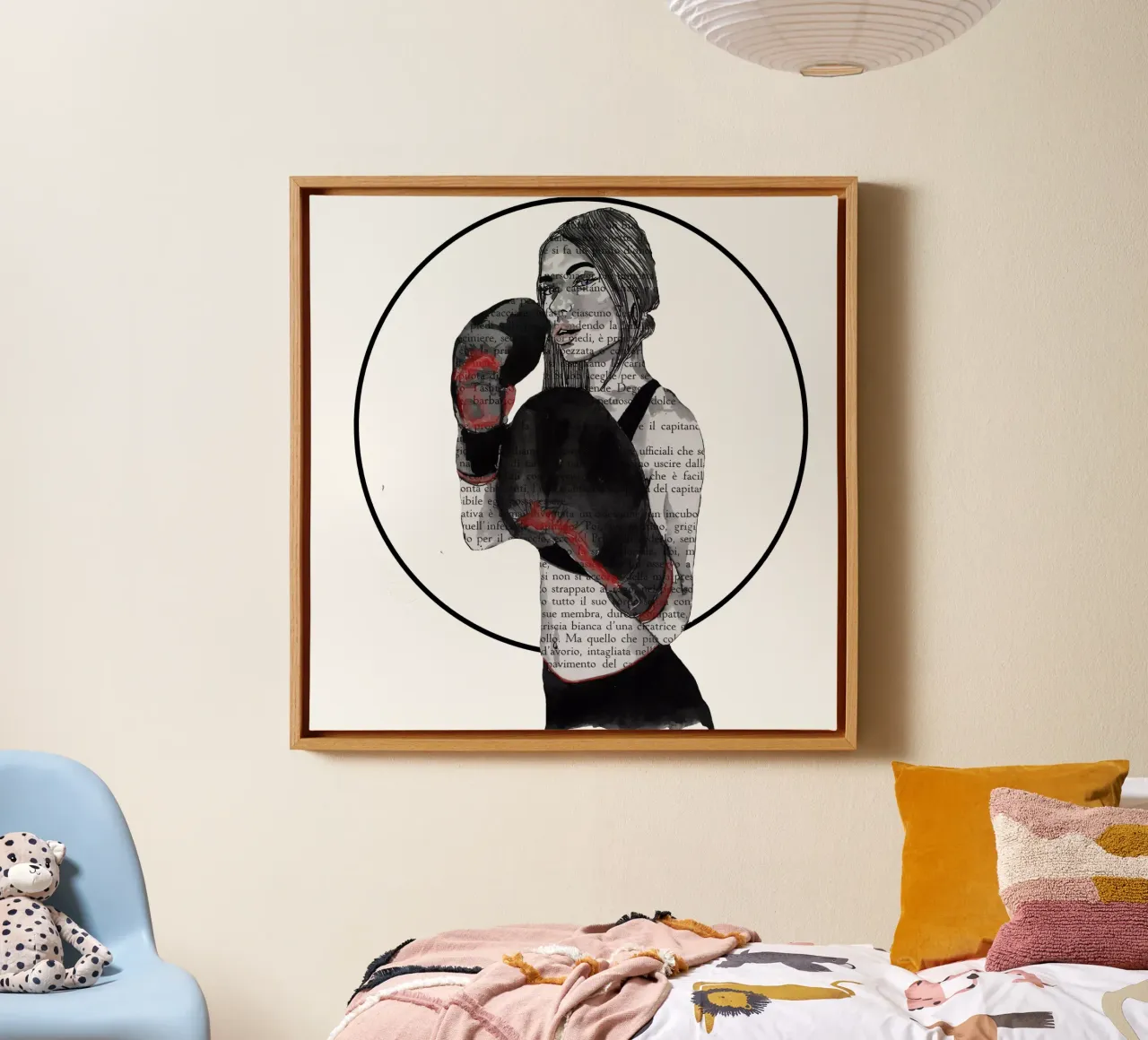 Ragazza boxe tela da LaylaOzFun