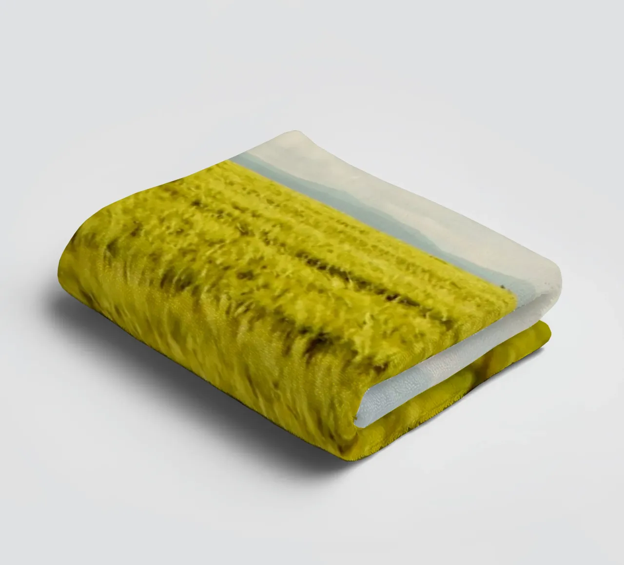 Grain field in Upper Bavaria towel by Simon Koy