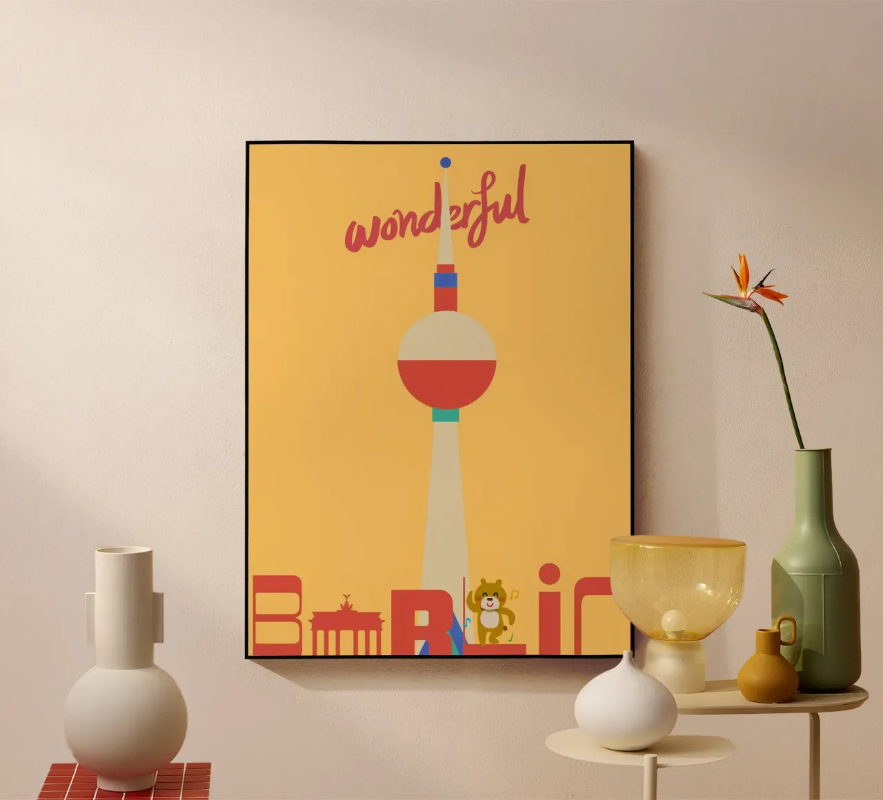 Happy Berlin plexiglass da DLart