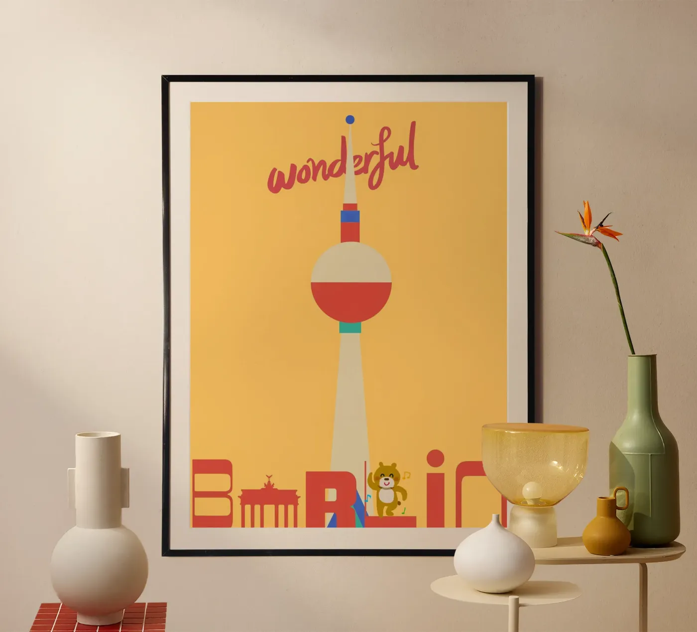 Happy Berlin poster da DLart