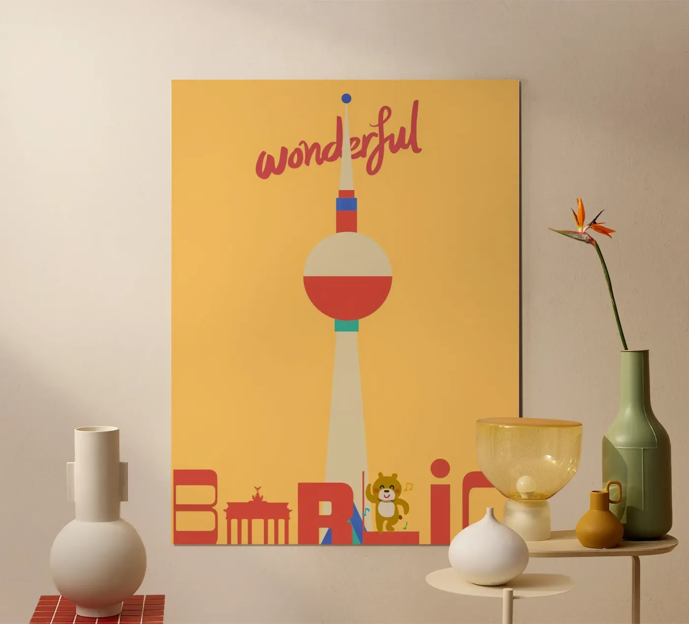 Happy Berlin poster da DLart