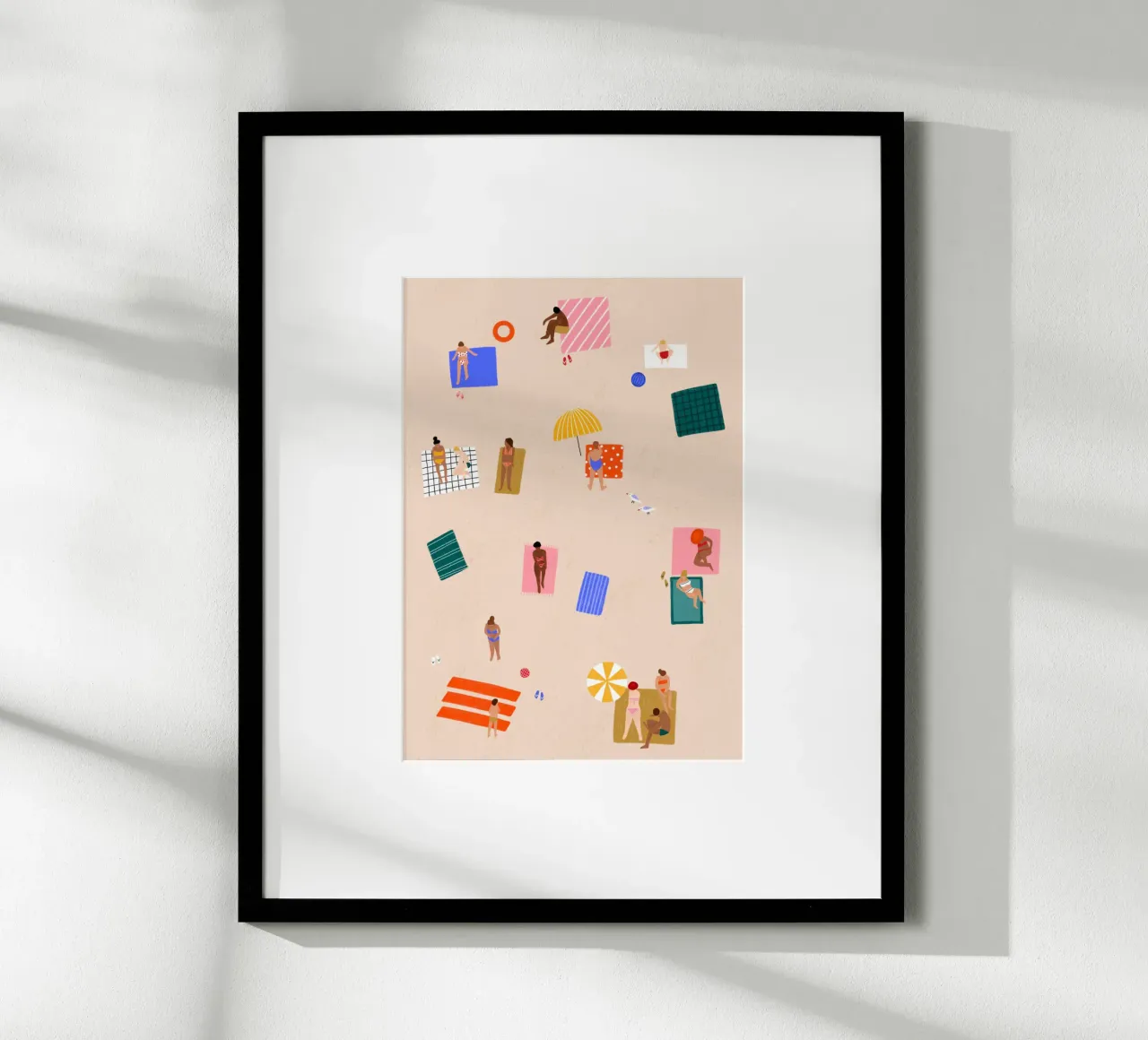 The Beach poster da Bea Mueller