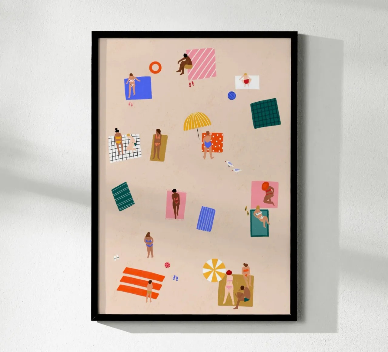 The Beach poster da Bea Mueller