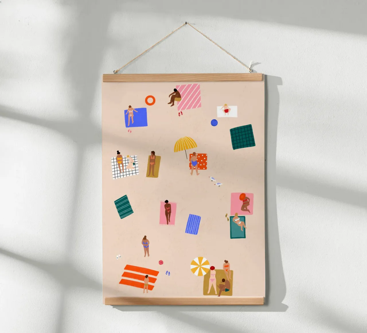 The Beach poster da Bea Mueller