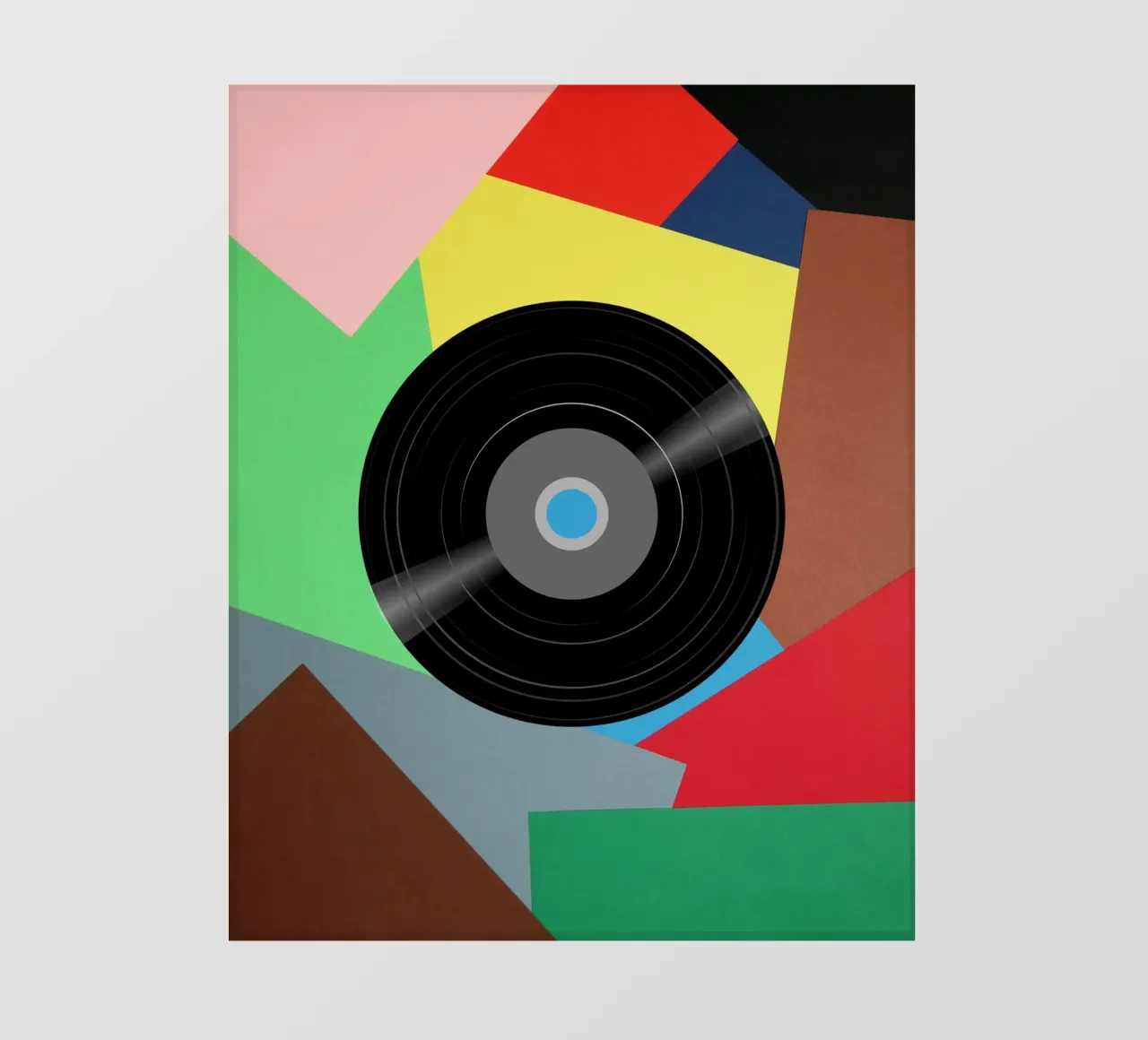 music plate on color shade pellicola backlit da Creaton