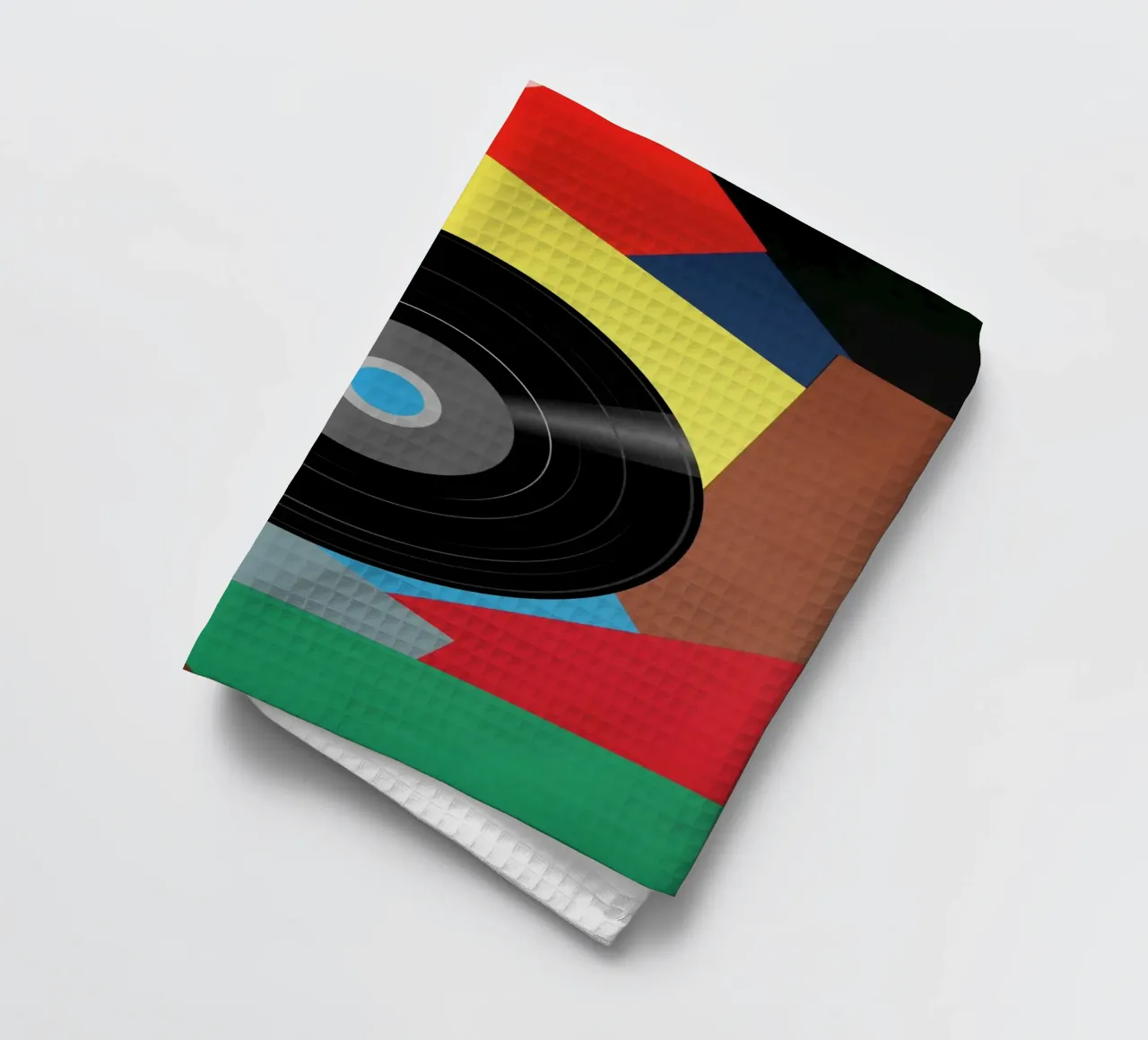 music plate on color shade canovaccio da cucina da Creaton