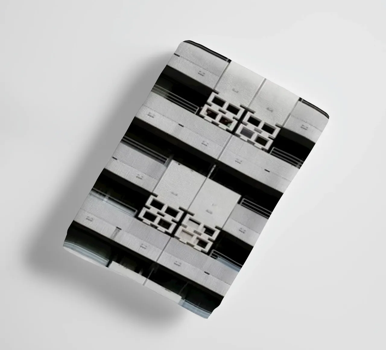 Munich skyscraper front towel by Simon Koy