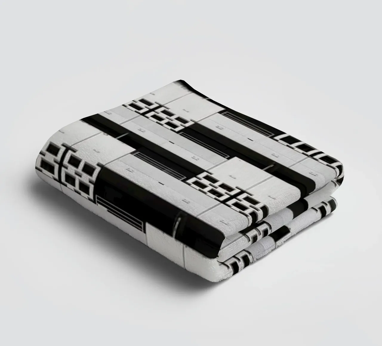 Munich skyscraper front towel by Simon Koy