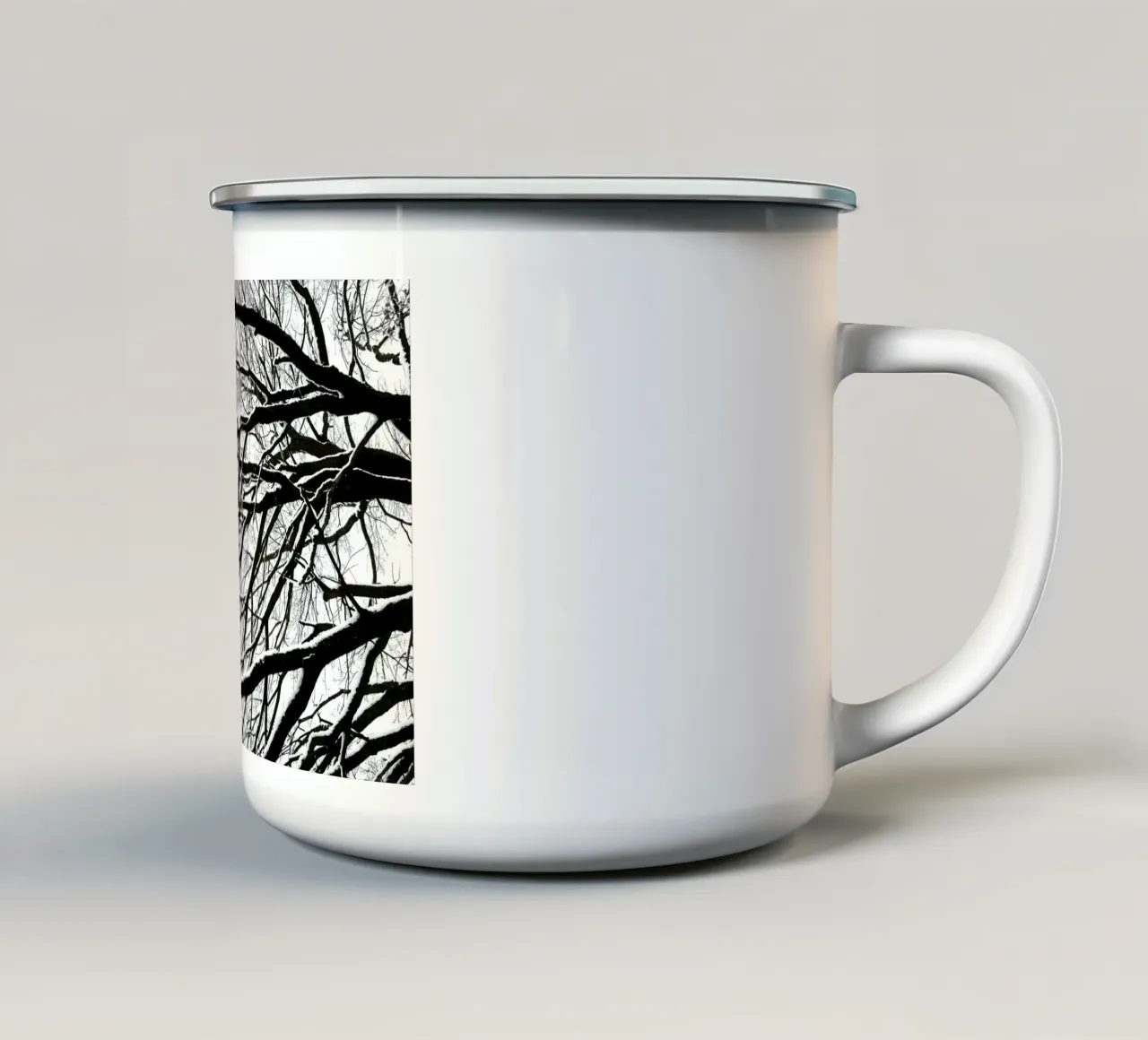 Dettagli sull'albero a Monaco tazza in smalto da Simon Koy