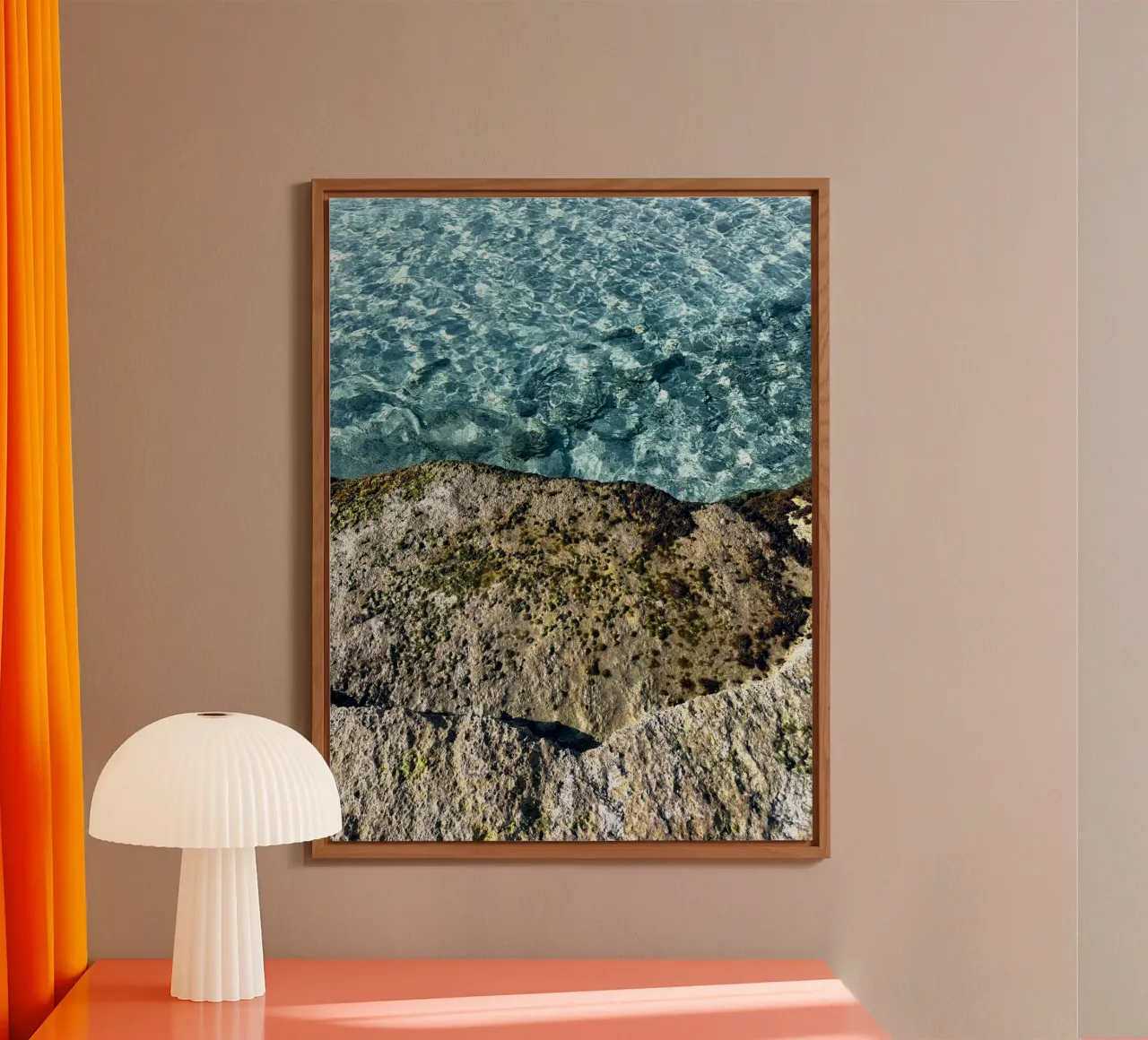 agua de es trenc 02 alluminio dibond da nomad prints