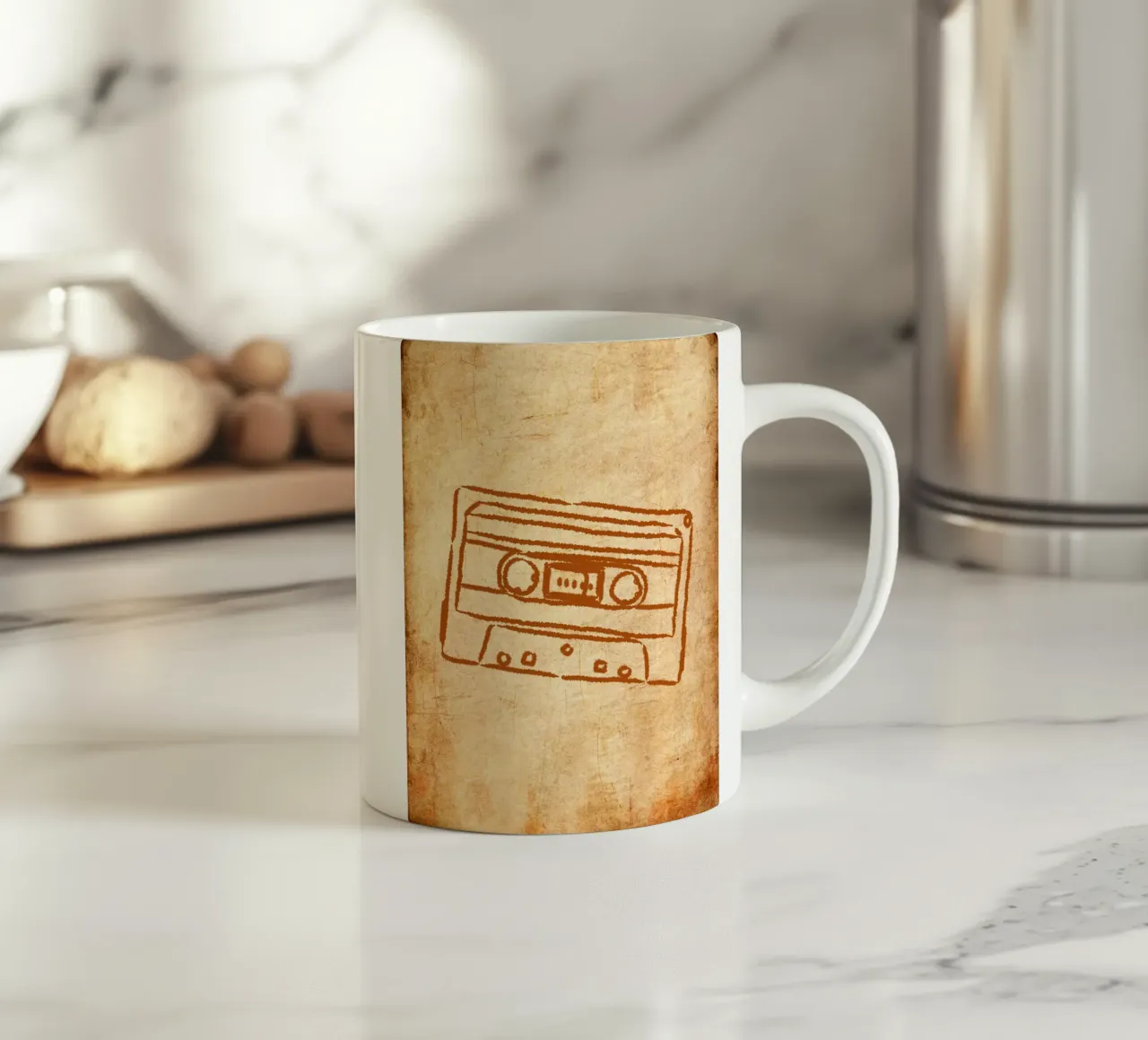 line music tazza in ceramica da Creaton