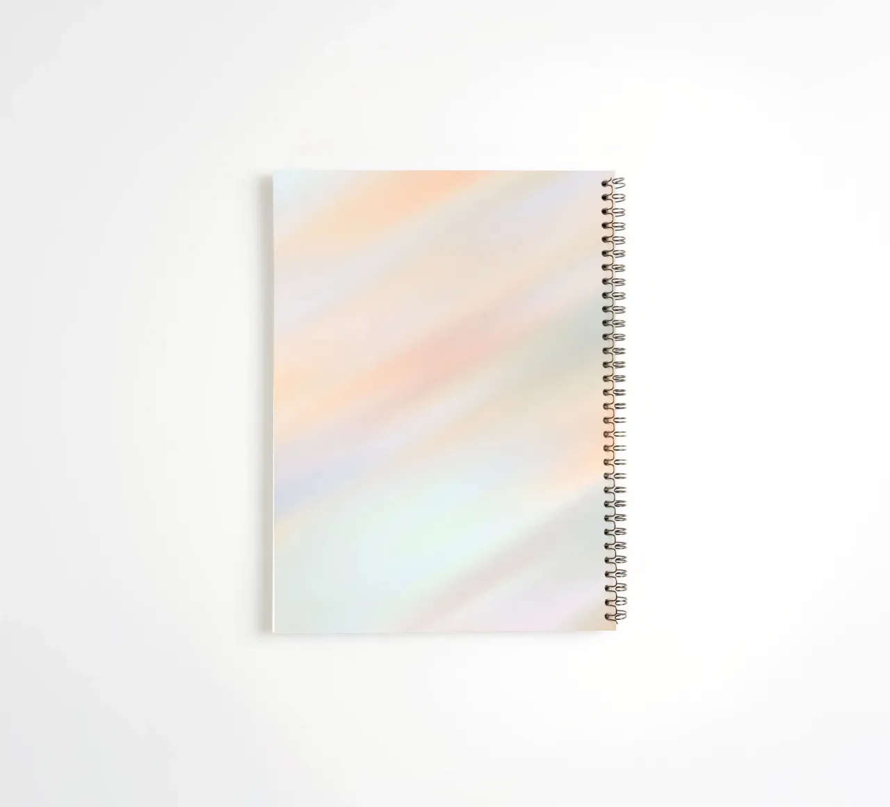 gradient colorful diario ad anelli da Creaton