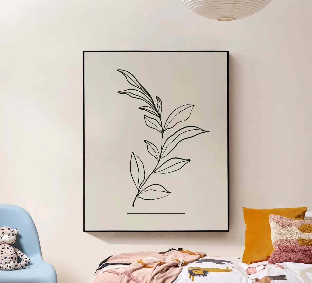 line branch leaf plexiglass da Creaton