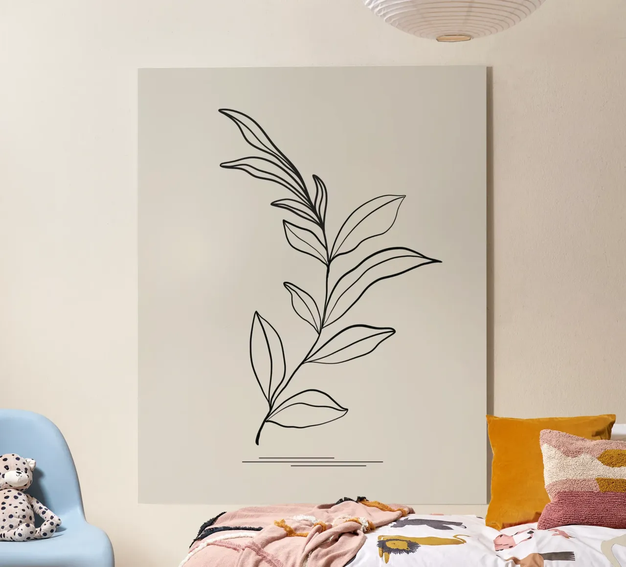 line branch leaf plexiglass da Creaton