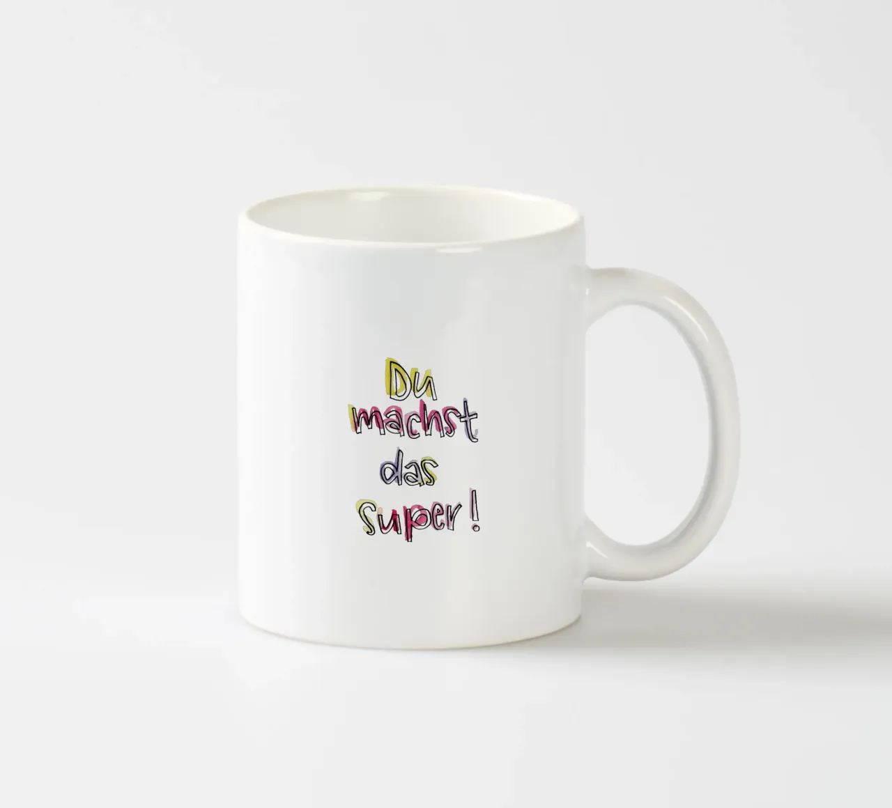 Du machst das super tazza in ceramica da Brushmeetspaper