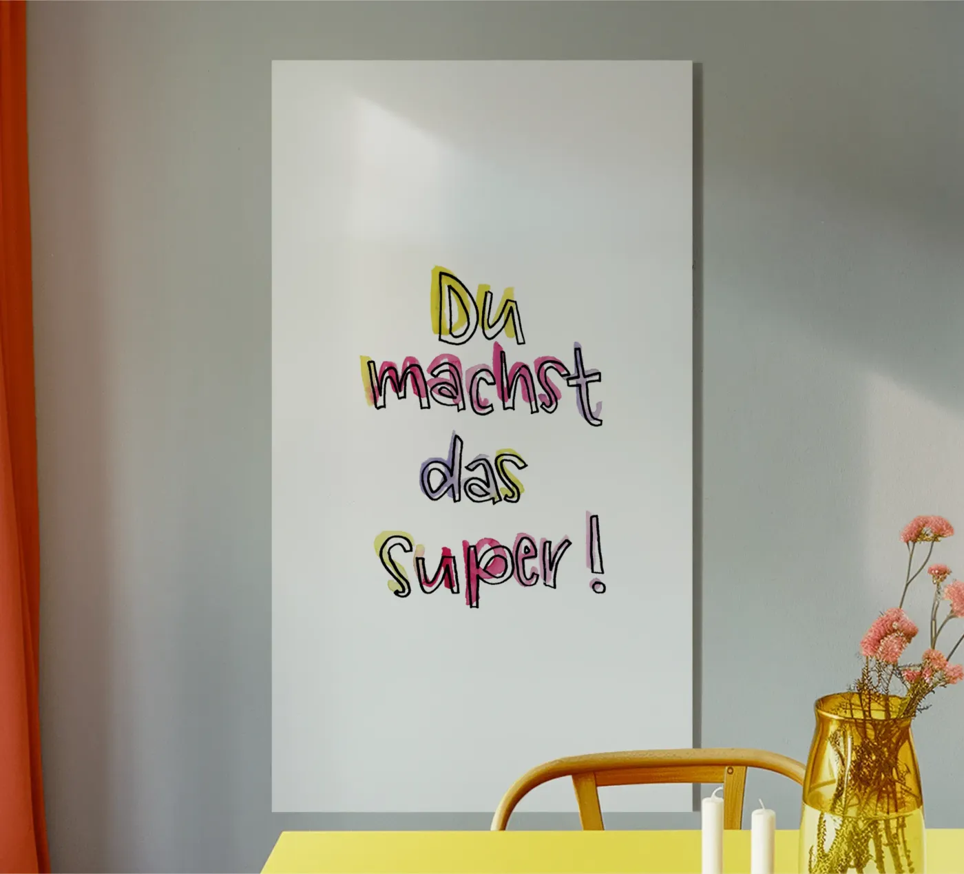 Du machst das super plexiglass da Brushmeetspaper