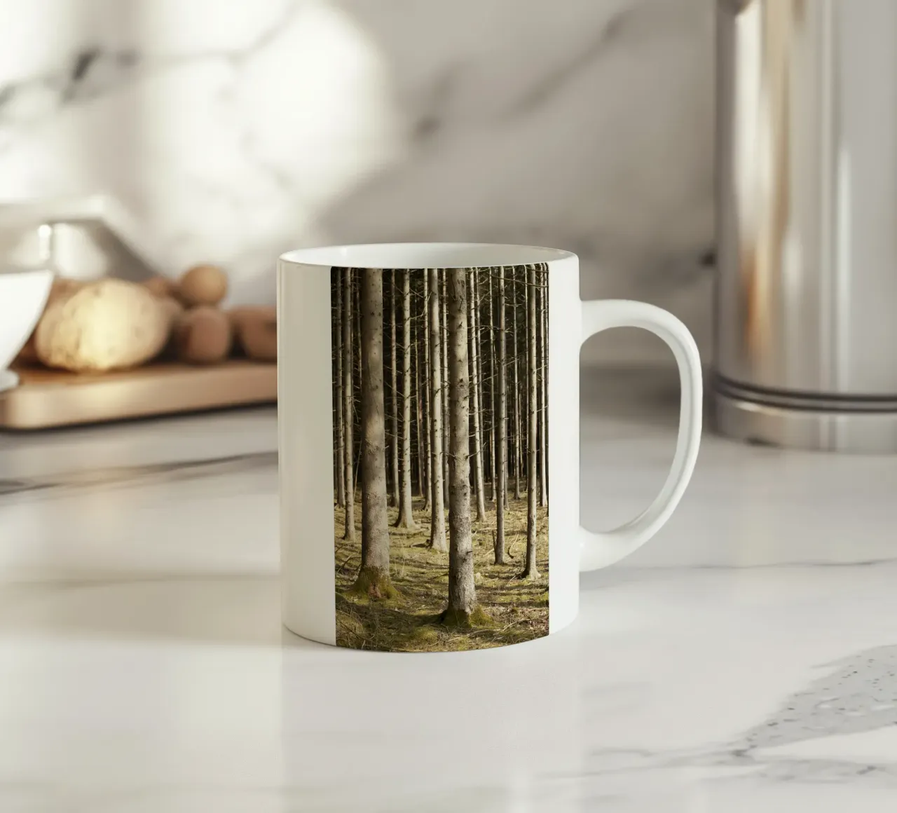 Dettagli sull'albero a Monaco tazza in ceramica da Simon Koy