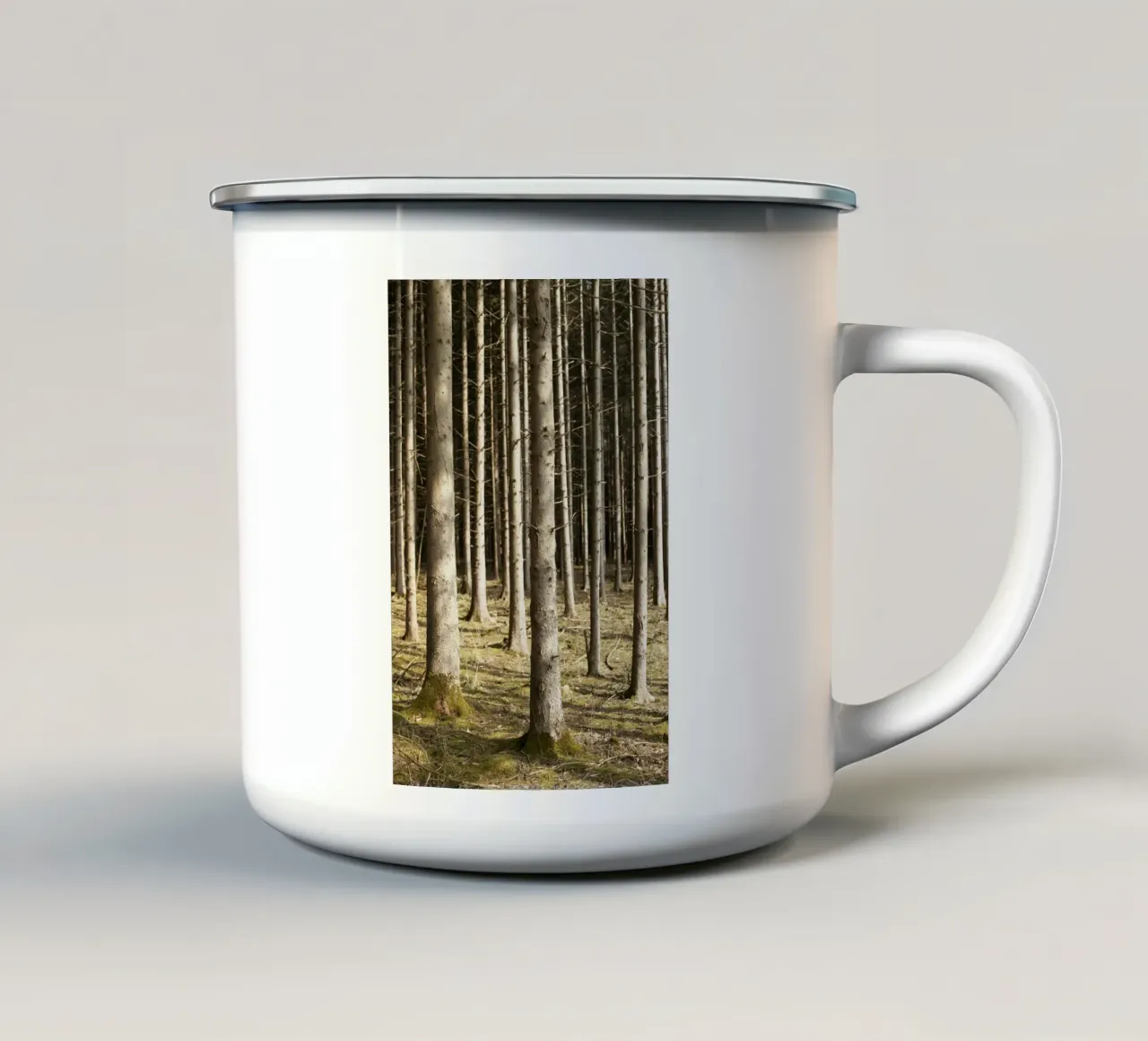 Dettagli sull'albero a Monaco tazza in smalto da Simon Koy