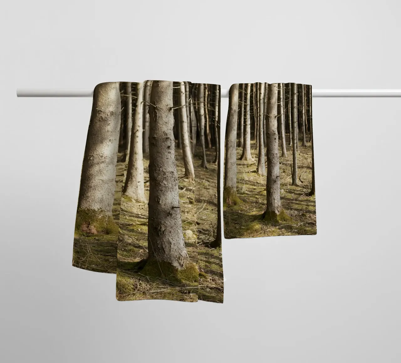 Tree details in Munich towel by Simon Koy