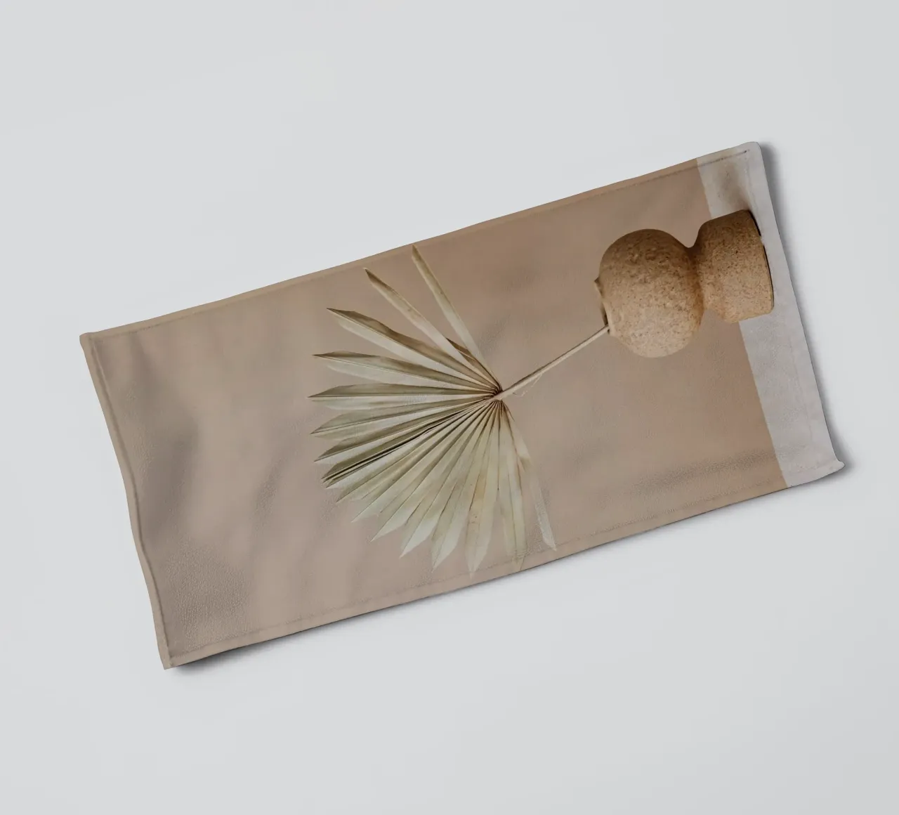 leaf on vase asciugamano da bagno da Creaton