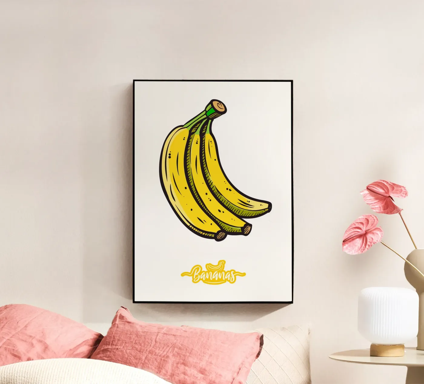 Bananas plexiglas de PinkCandyWalls