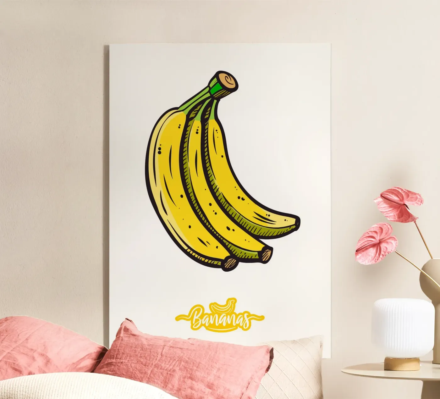 Bananas plexiglas de PinkCandyWalls