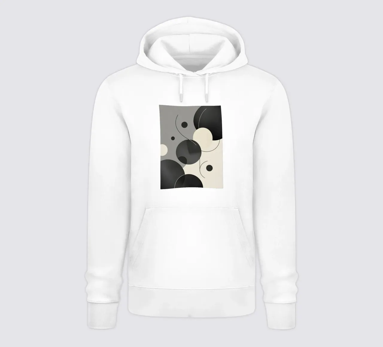 Composizione geometrica astratta felpa con cappuccio da LIFESTYLE OBJECTS