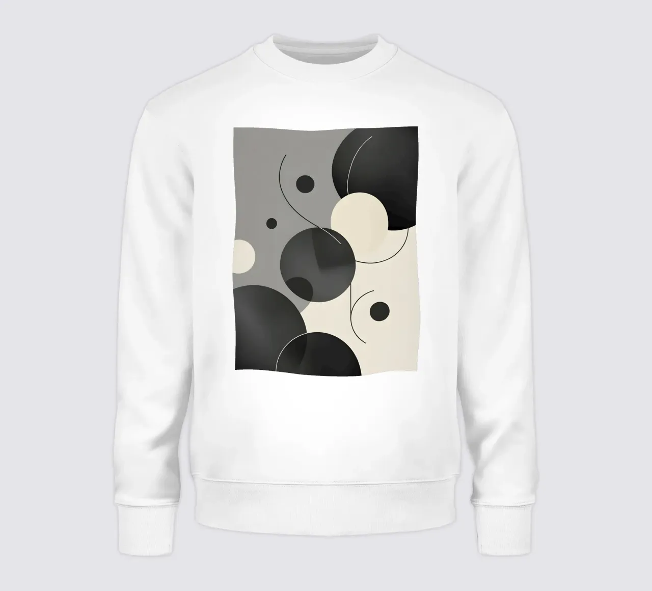 Composizione geometrica astratta felpa da LIFESTYLE OBJECTS